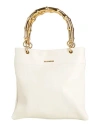 Jil Sander Woman Handbag White Size - Calfskin In White