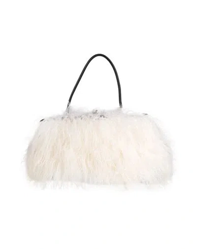 Jil Sander Woman Handbag White Size - Leather