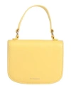 Jil Sander Woman Handbag Yellow Size - Calfskin