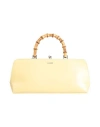 Jil Sander Woman Handbag Yellow Size - Soft Leather In Yellow