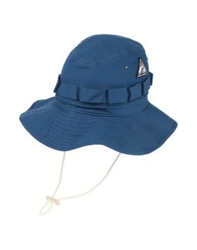 Jil Sander Woman Hat Blue Size L Cotton