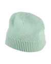 Jil Sander Woman Hat Light Green Size Onesize Cashmere In Green