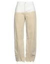 Jil Sander 69 Aw 20 Treated Trousers Almond In Neutral