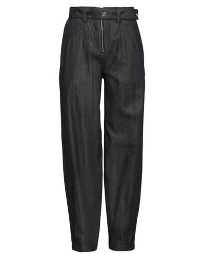 Jil Sander Woman Jeans Black Size 25 Cotton