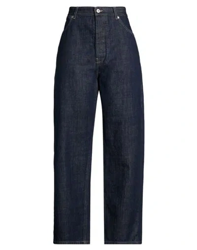Jil Sander Woman Jeans Blue Size 32 Cotton