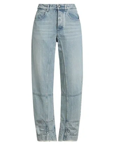 Jil Sander Woman Jeans Blue Size 36 Cotton