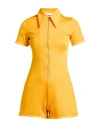 Jil Sander Woman Jumpsuit Orange Size 0 Viscose, Polyamide