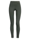 Jil Sander Woman Leggings Military Green Size Xs Polyamide, Elastane