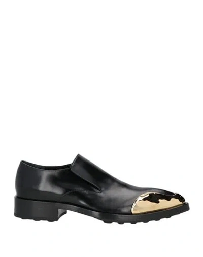 Jil Sander Woman Loafers Black Size 8 Soft Leather