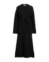Jil Sander Woman Maxi Dress Black Size 4 Wool