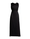 Jil Sander Woman Maxi Dress Black Size 4 Acetate, Viscose In Black