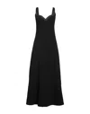 Jil Sander Long Dresses In Black