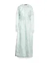 Jil Sander Long Dresses In Green
