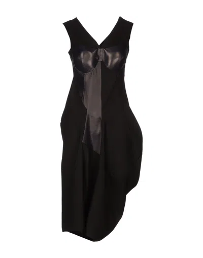 Jil Sander Midi Dresses In Black