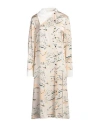 Jil Sander Woman Midi Dress Light Pink Size 6 Viscose In Pink