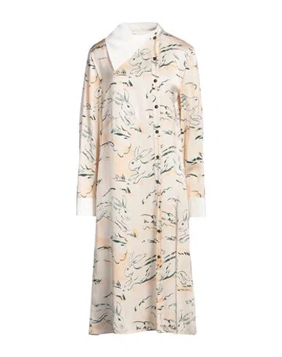 Jil Sander Woman Midi Dress Light Pink Size 6 Viscose