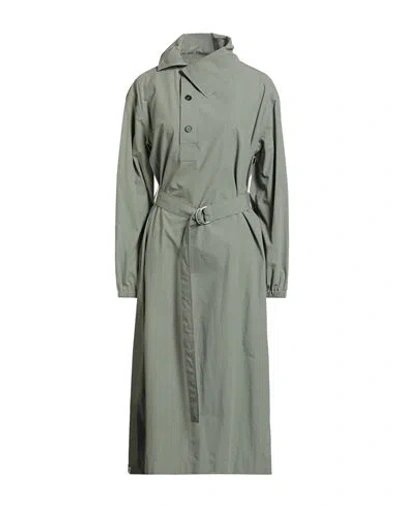 Jil Sander Woman Midi Dress Sage Green Size 10 Cotton