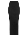 Jil Sander Woman Midi Skirt Black Size 4 Viscose, Polyamide, Elastane In Black