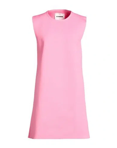 Jil Sander Woman Mini Dress Pink Size 10 Polyester