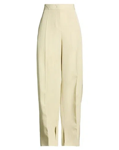 Jil Sander Woman Pants Beige Size 2 Viscose, Silk In White
