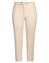 Jil Sander Woman Pants Beige Size 4 Wool, Viscose