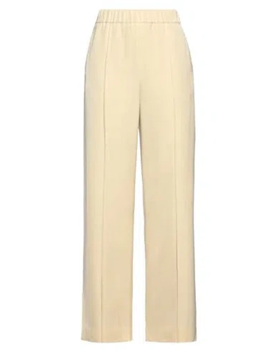 Jil Sander Woman Pants Beige Size 6 Viscose, Silk In Neutral