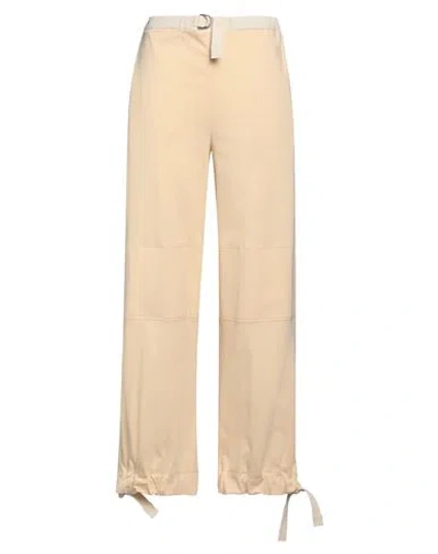 Jil Sander+ Woman Pants Beige Size M Cotton