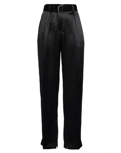 Jil Sander Woman Pants Black Size 10 Acetate
