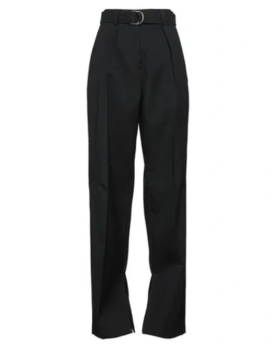 Jil Sander Woman Pants Black Size 10 Wool