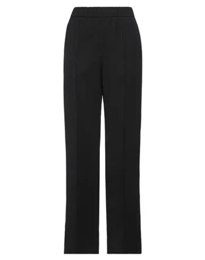 JIL SANDER JIL SANDER WOMAN PANTS BLACK SIZE 4 WOOL