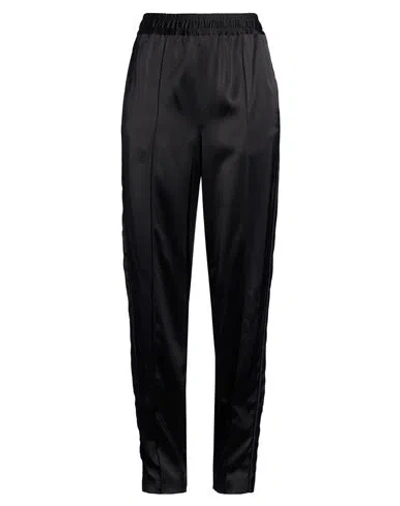 Jil Sander Woman Pants Black Size 36 Viscose, Silk