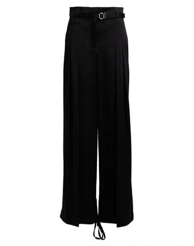 Jil Sander Woman Pants Black Size 4 Acetate, Viscose