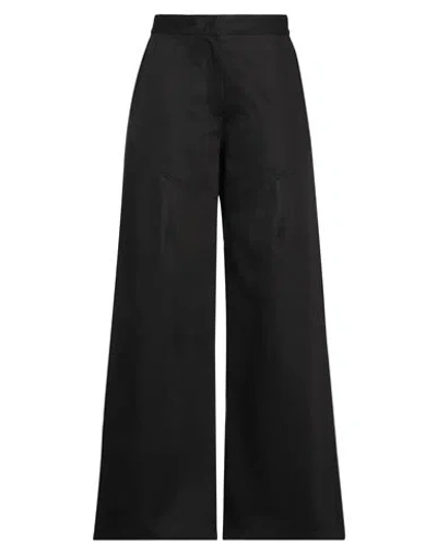Jil Sander Woman Pants Black Size 4 Cotton