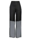 Jil Sander Woman Pants Black Size 6 Silk In Black