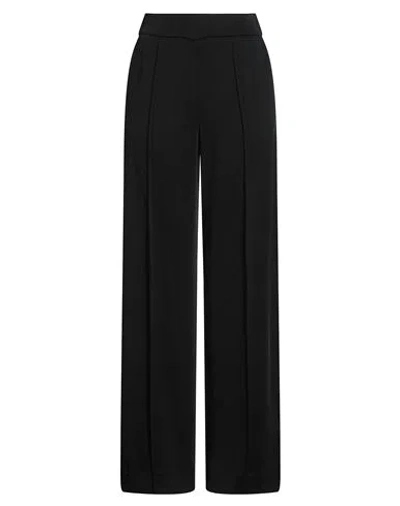 Jil Sander Woman Pants Black Size 4 Viscose, Virgin Wool, Polyamide, Elastane