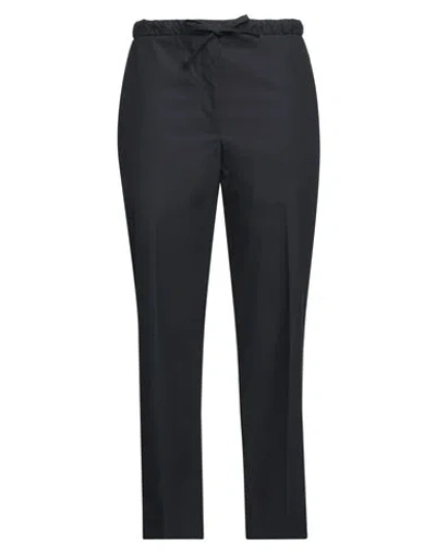 JIL SANDER+ JIL SANDER+ WOMAN PANTS BLACK SIZE 6 COTTON