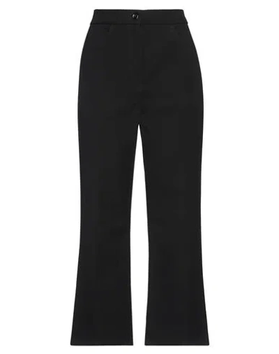 Jil Sander Woman Pants Black Size 12 Cotton