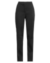 Jil Sander Woman Pants Black Size 6 Virgin Wool, Lyocell In Black