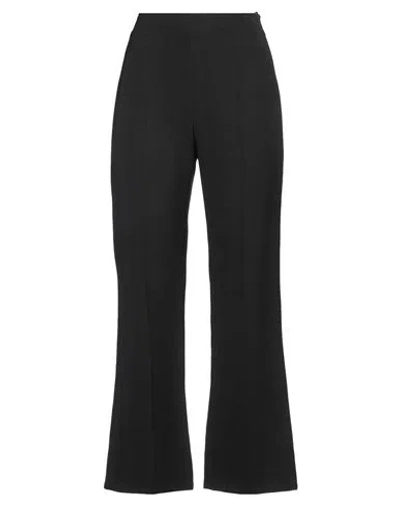 Jil Sander Woman Pants Black Size 6 Viscose, Silk