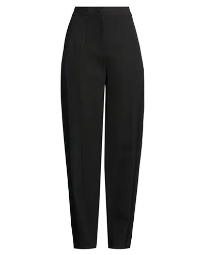 Jil Sander Woman Pants Black Size 6 Viscose, Silk