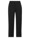 Jil Sander Black Wool Pant In Black
