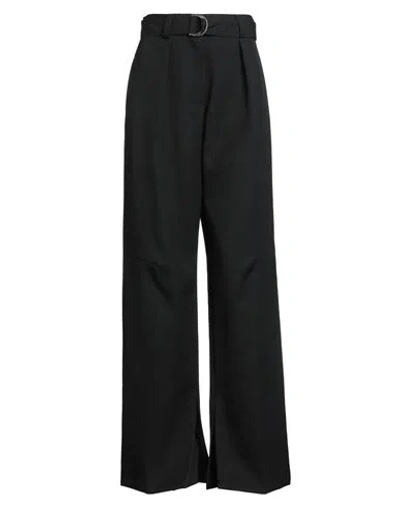 Jil Sander Woman Pants Black Size 6 Wool