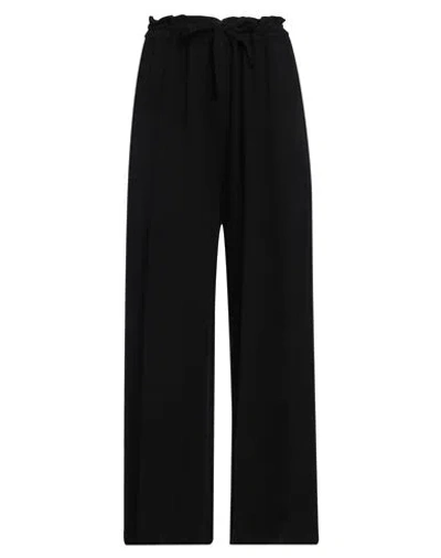 Jil Sander Woman Pants Black Size 8 Cashmere
