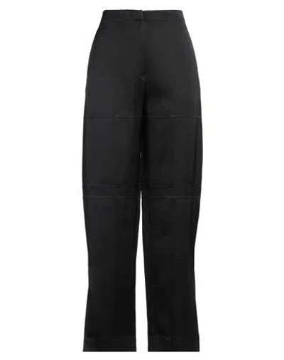 Jil Sander Twill Straight-leg Pants In Black
