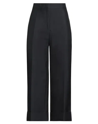 Jil Sander Woman Pants Black Size 8 Viscose, Silk