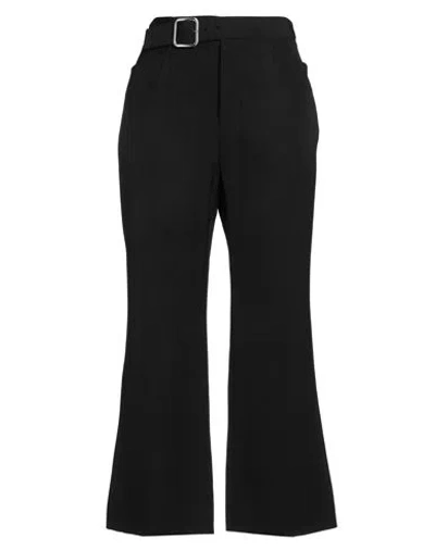 Jil Sander Woman Pants Black Size 8 Viscose, Silk