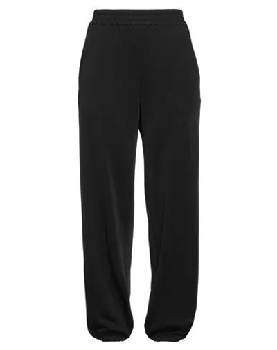 Jil Sander Woman Pants Black Size 8 Viscose, Virgin Wool, Polyamide, Elastane