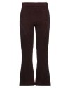 Jil Sander Woman Pants Chocolate Brown Size 2 Wool, Polyamide