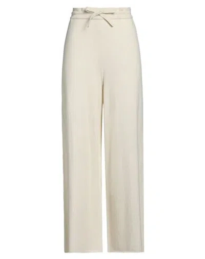 Jil Sander Woman Pants Cream Size 4 Cashmere In White