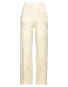 Jil Sander Woman Pants Cream Size 4 Viscose, Polyamide, Elastane In White